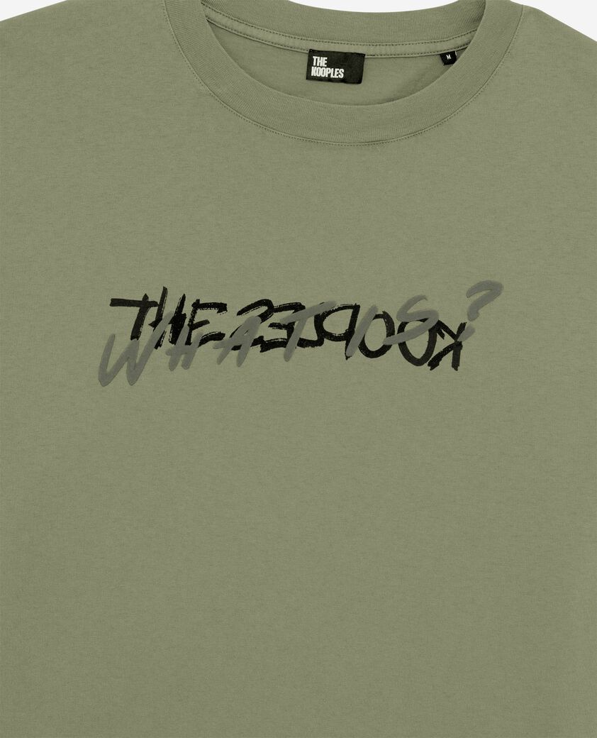 The Kooples HERREN KAKI t-shirt what is khaki