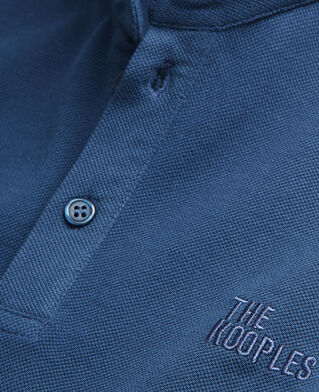 The Kooples HERREN NAVY marineblaues poloshirt