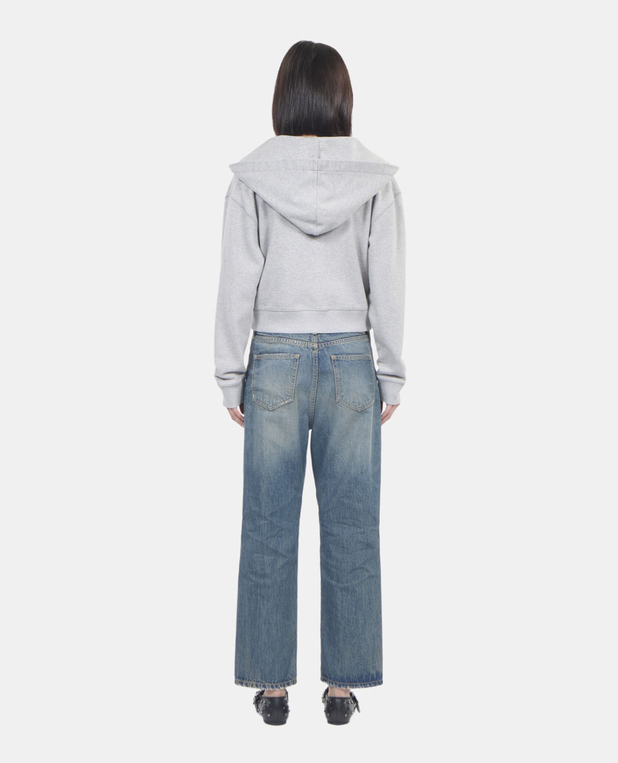 Grey Blazon hoodie, LIGHT GREY MELANGE, hi-res image number null