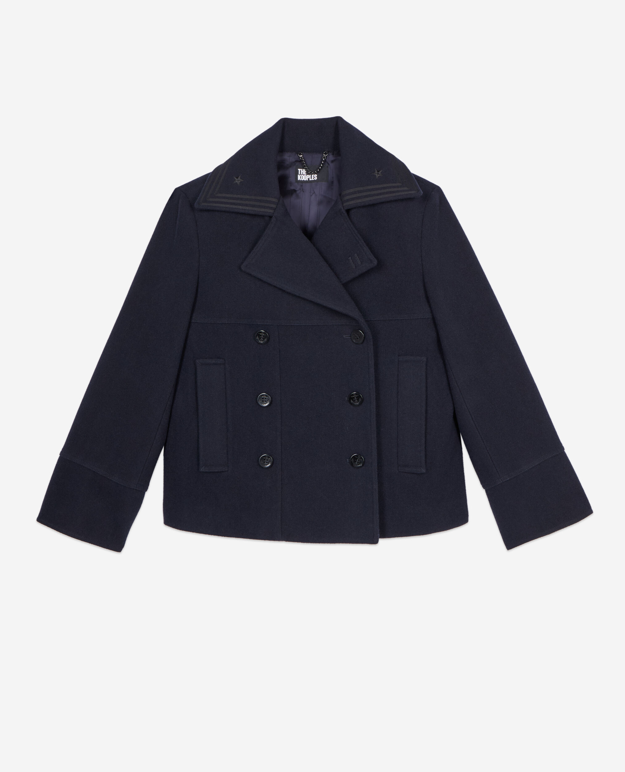 Short pea coat mens store