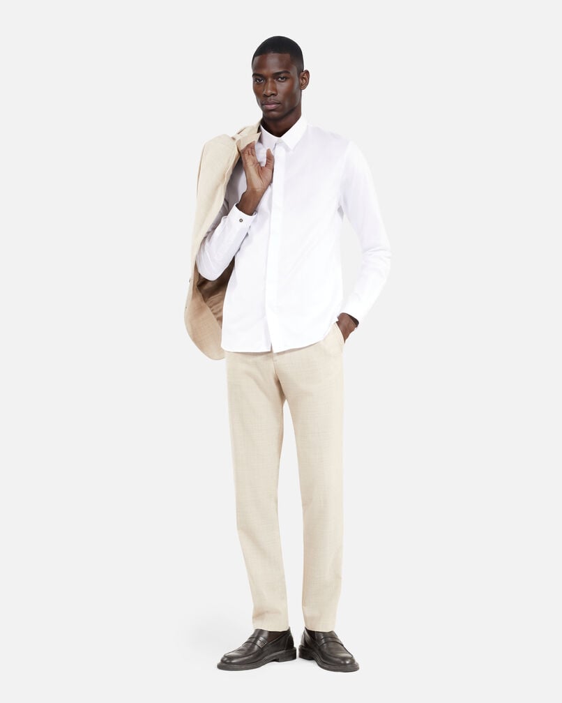 The Kooples HOMBRE WHITE camisa formal blanca