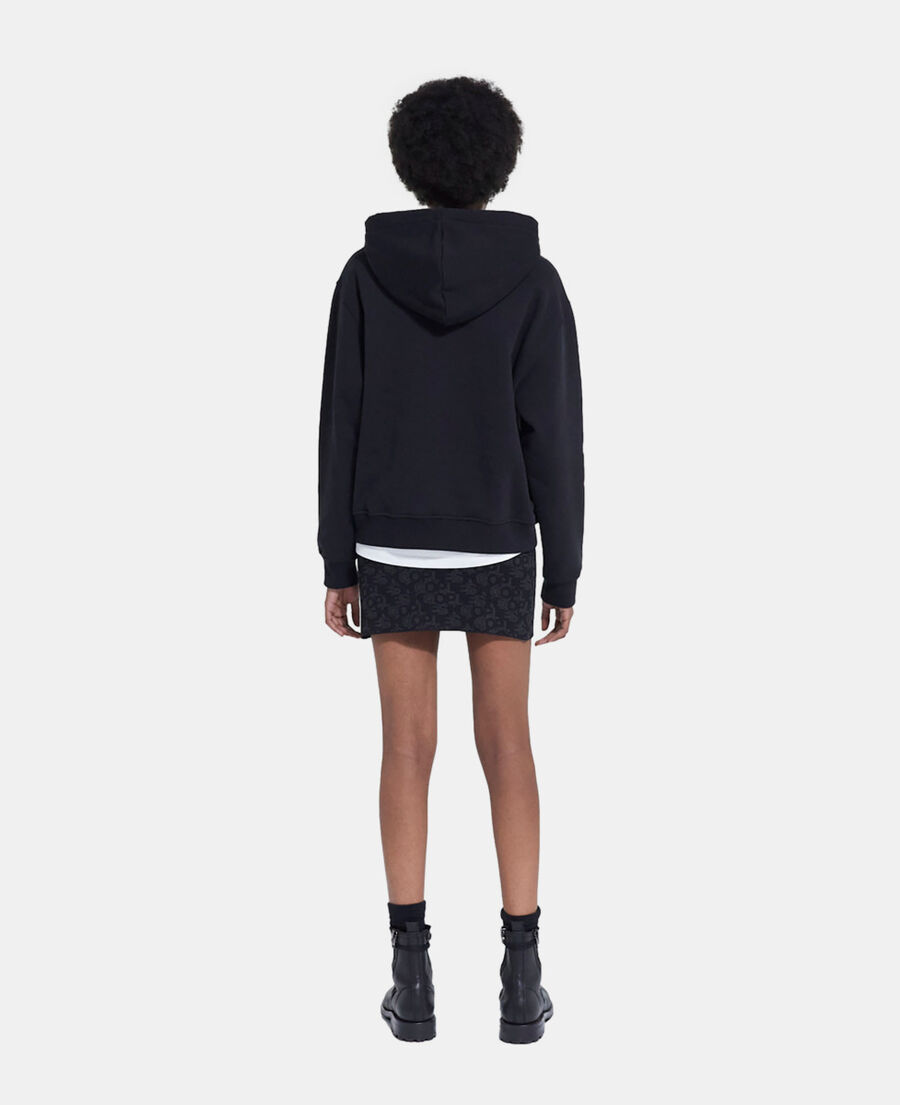 black sweatshirt with the kooples logo