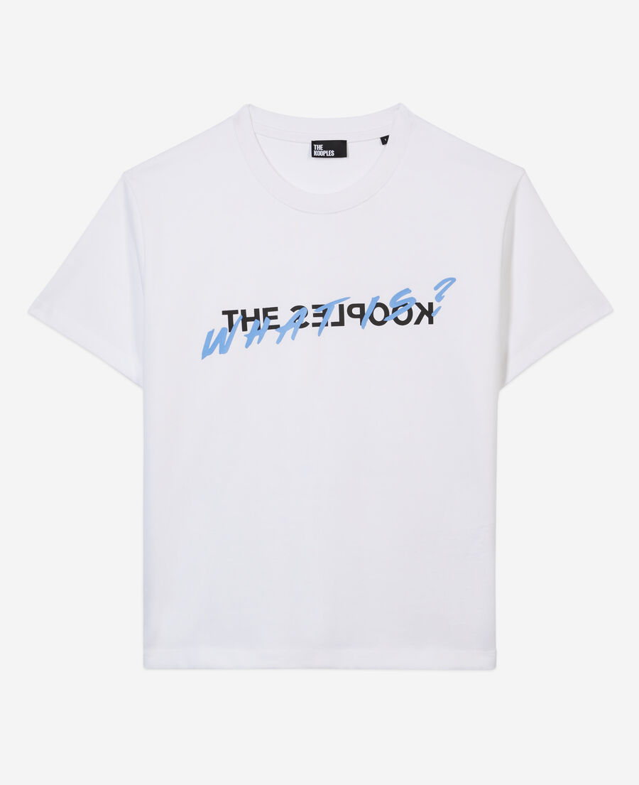 T-SHIRT WHAT IS BLANC