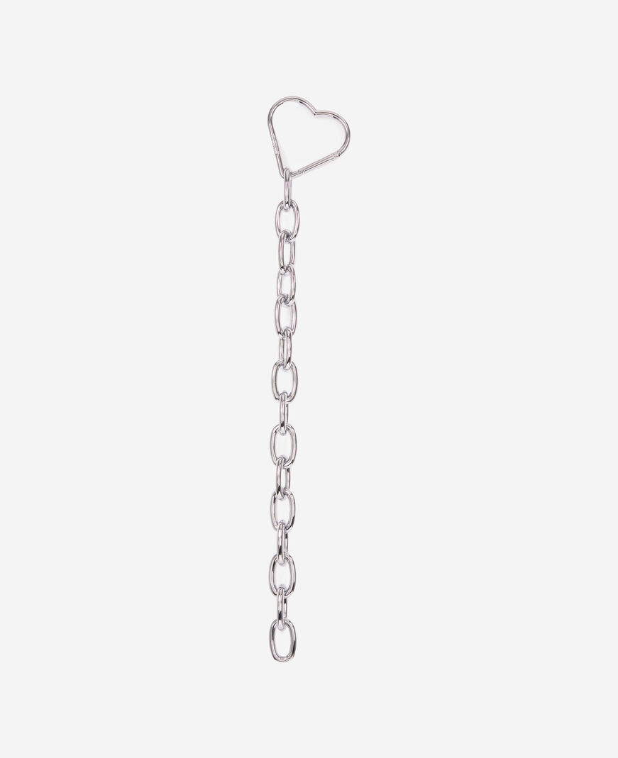 The Kooples FEMME SILVER chaîne de sac amelia argentée