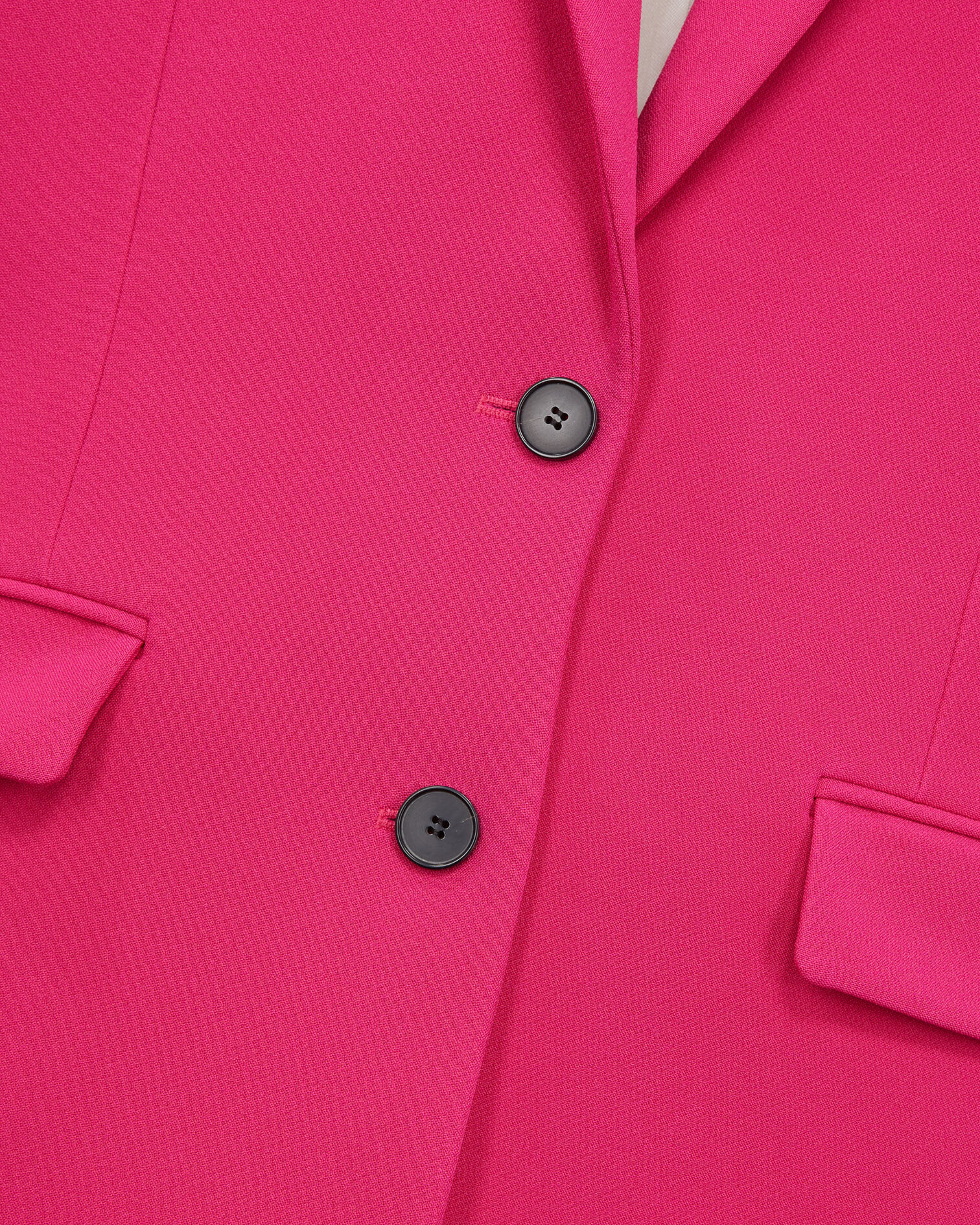 Veste tailleur rose en crêpe, PINK, hi-res image number null