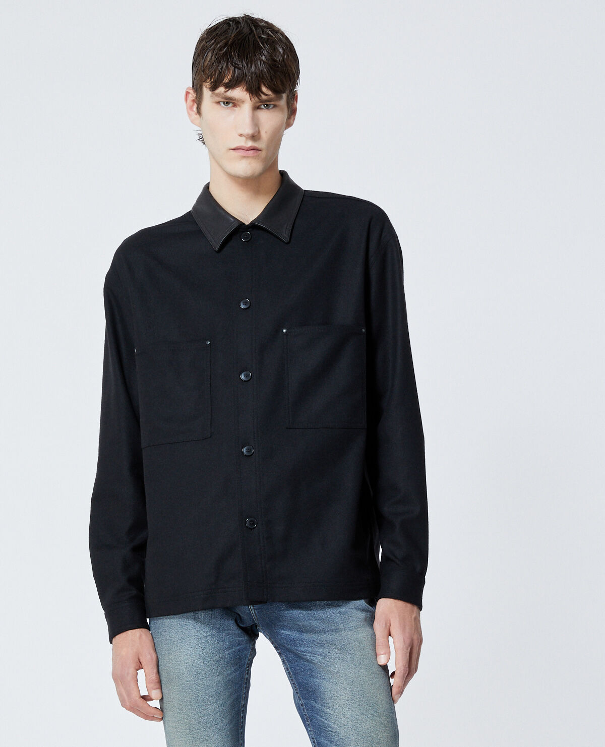 Chemise the kooples discount bouton tete de mort