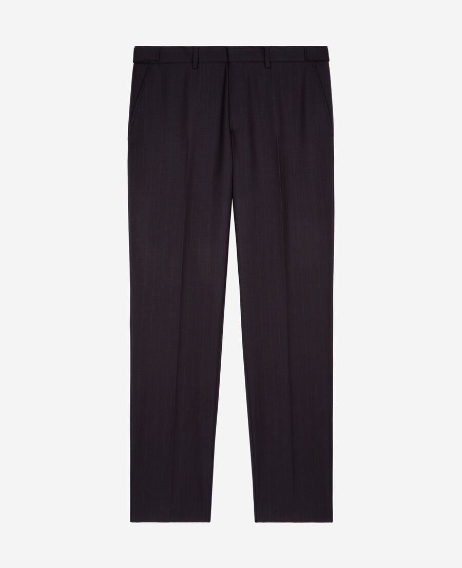 The Kooples HOMBRE NAVY-RED pantalones de traje a rayas marineras