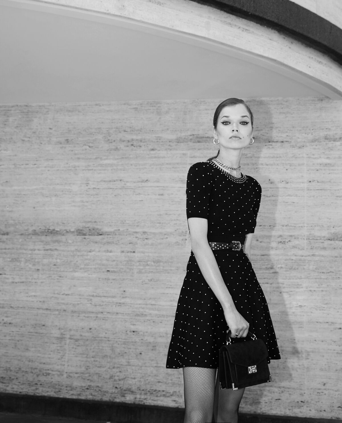 Jupe stretch noire online