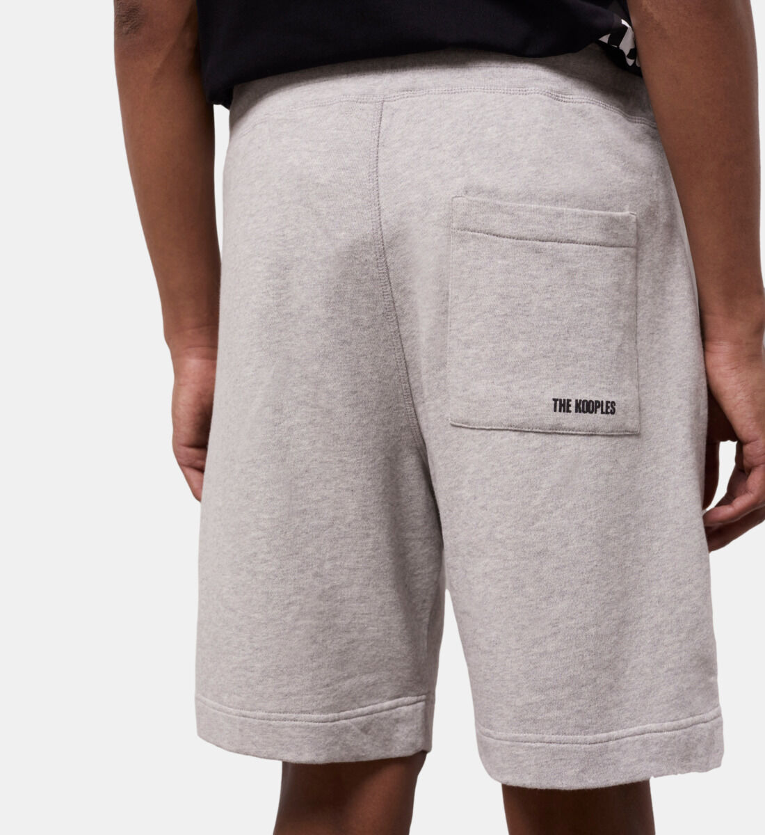 Fleece best sale shorts grey