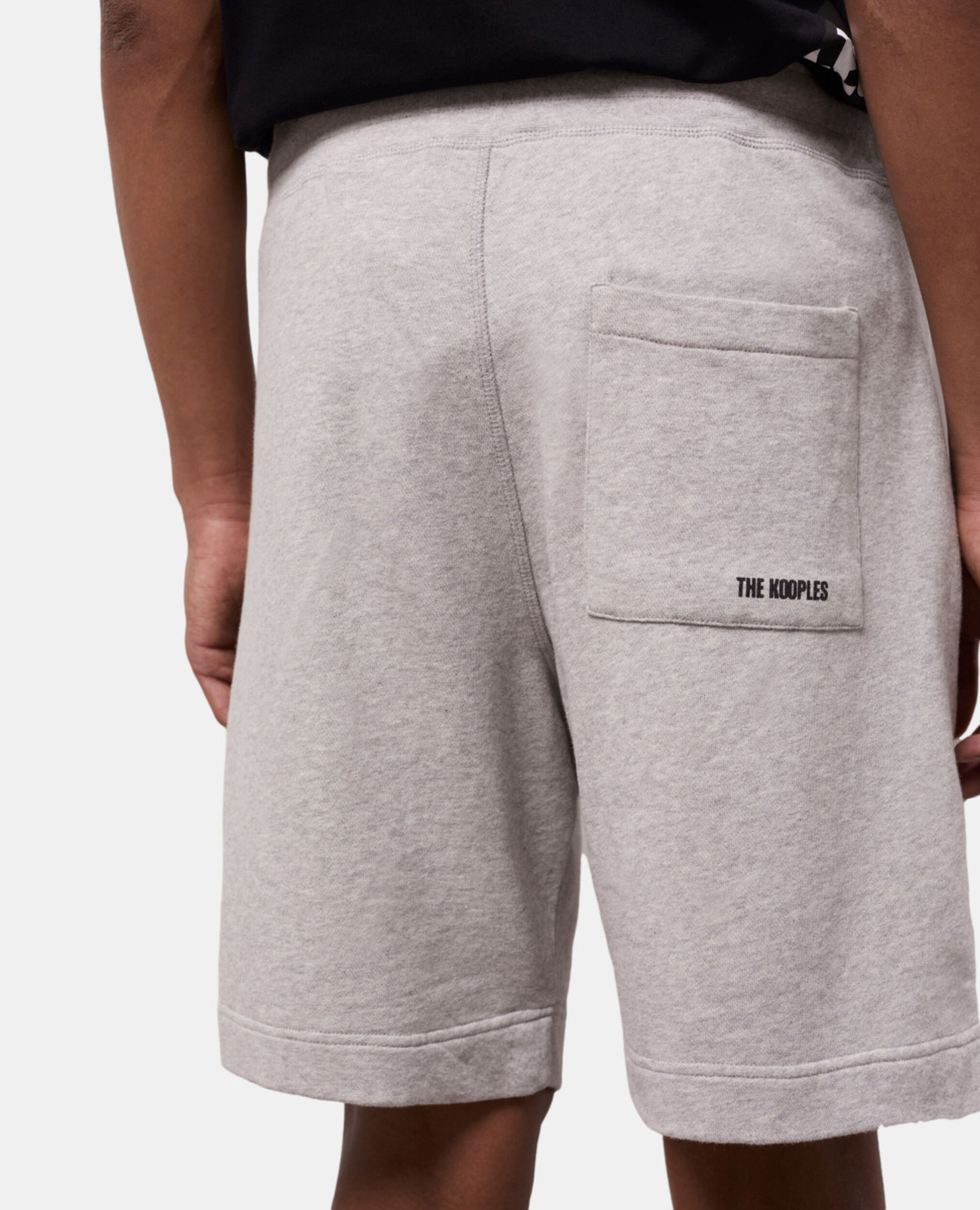 Pantalones cortos muletón gris claro, GRIS CLAIR, hi-res image number null