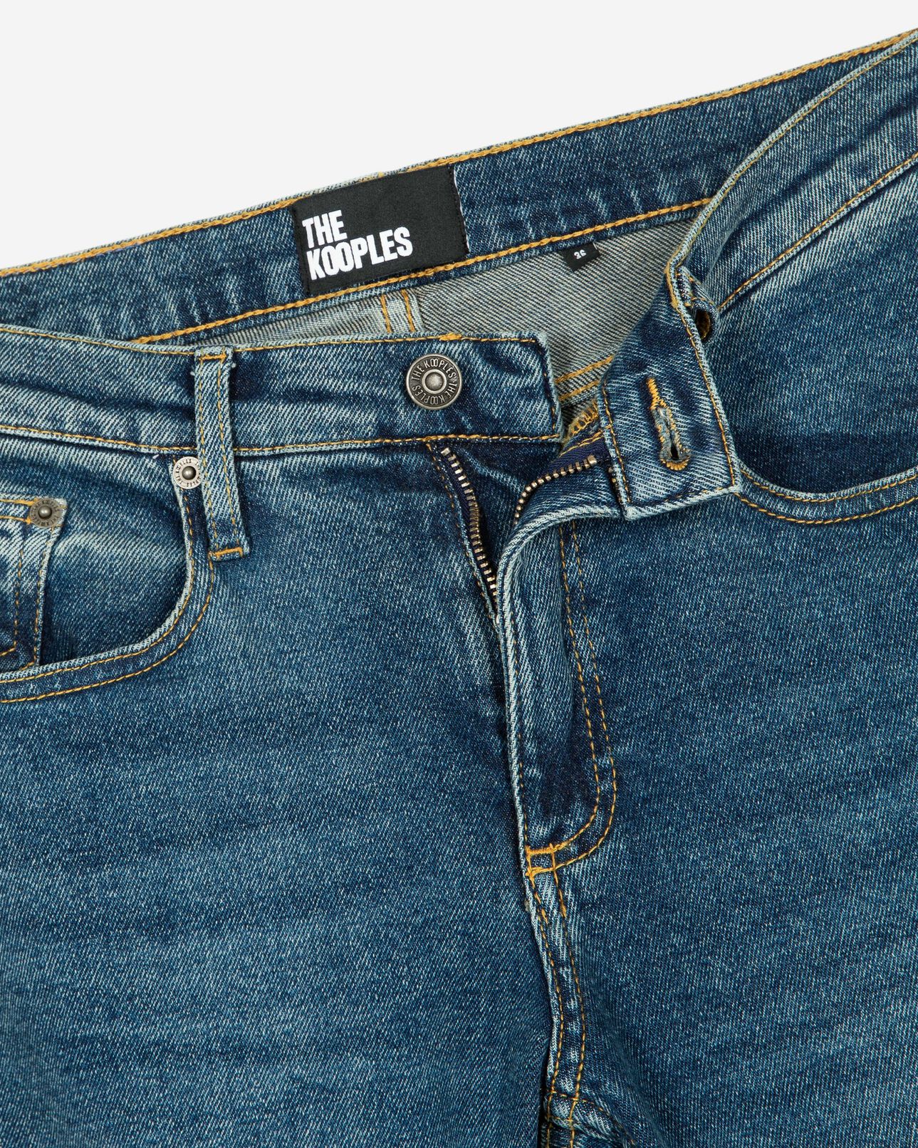 The Kooples WOMEN VINTAGE BLUE blue flare jeans