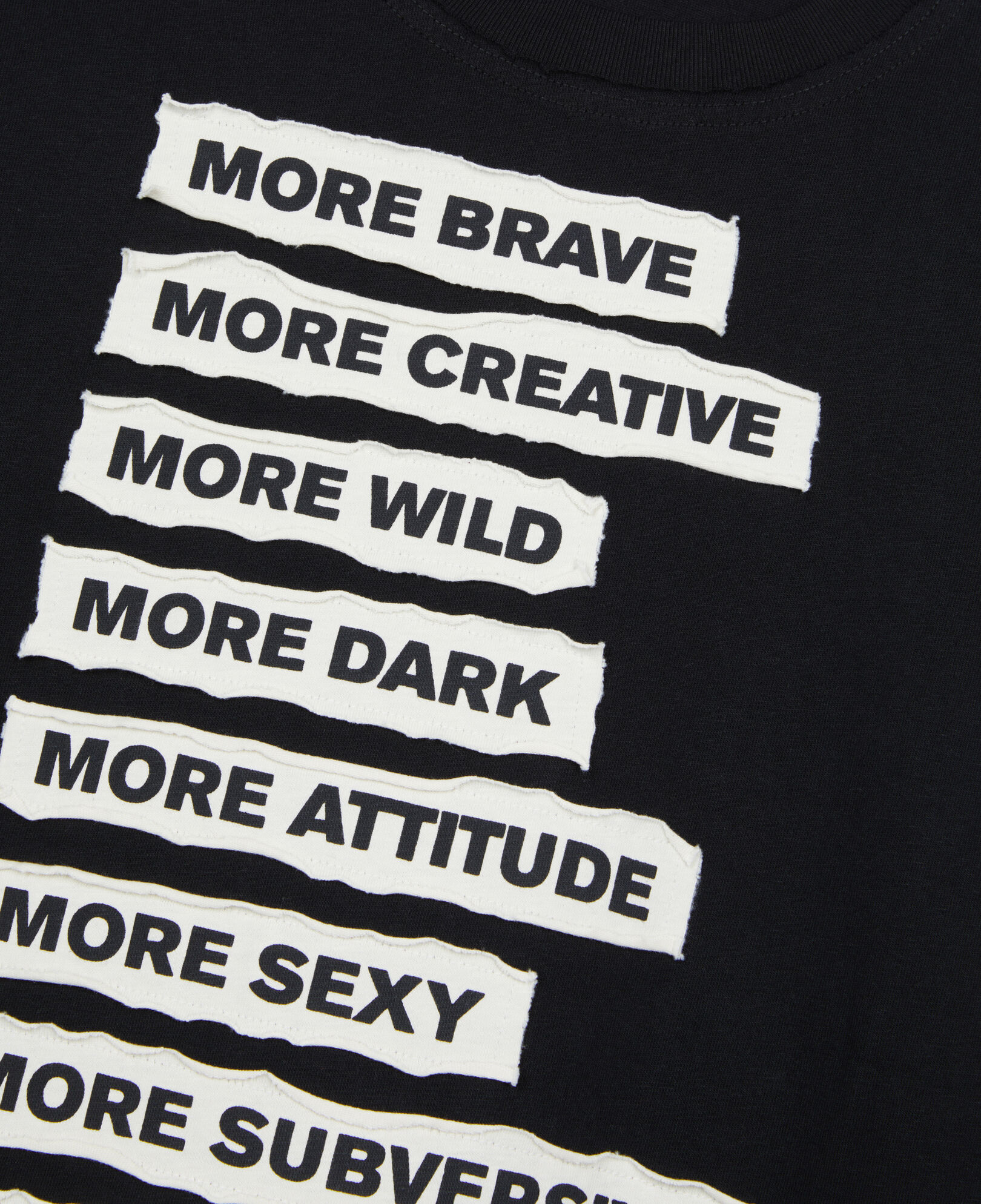 The Kooples MEN BLACK WASHED black long-sleeved t-shirt