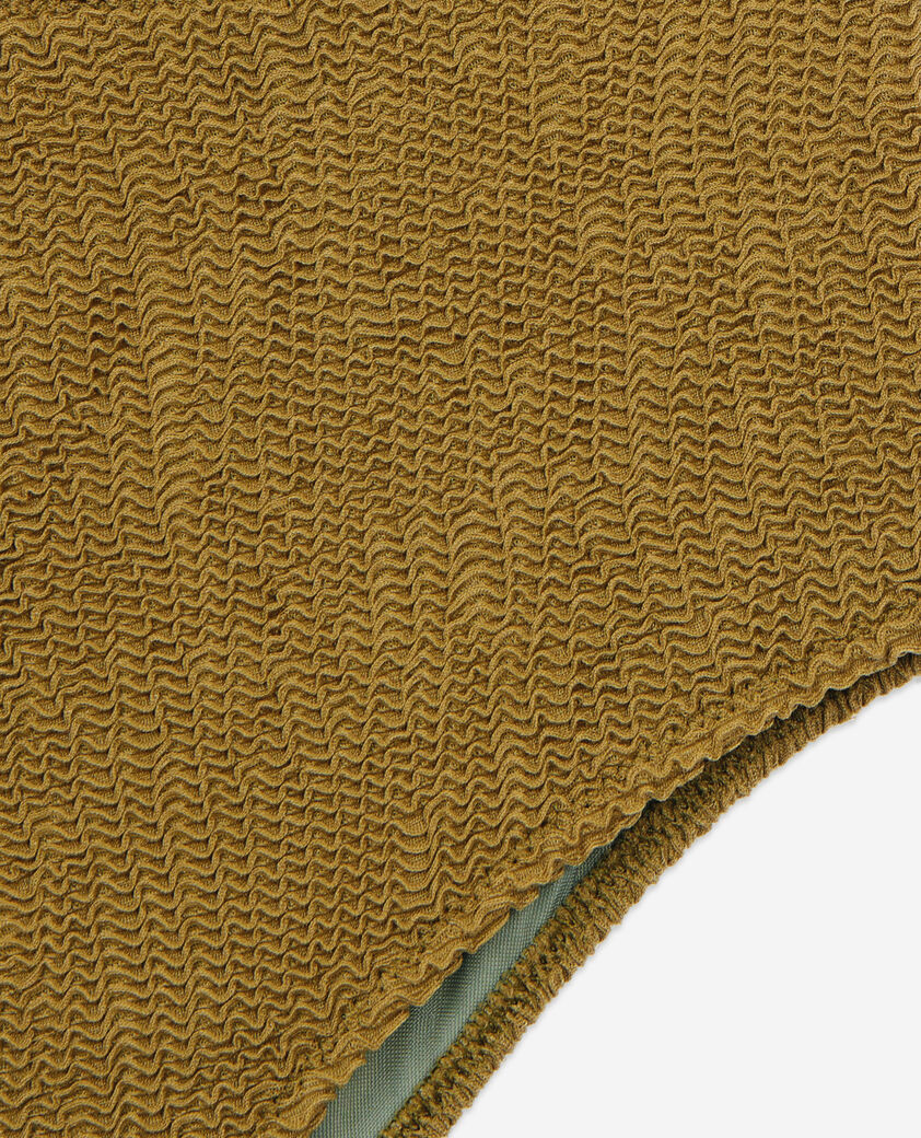 The Kooples WOMEN KAKI the kooples x luz high waist swimming costume bottoms khaki