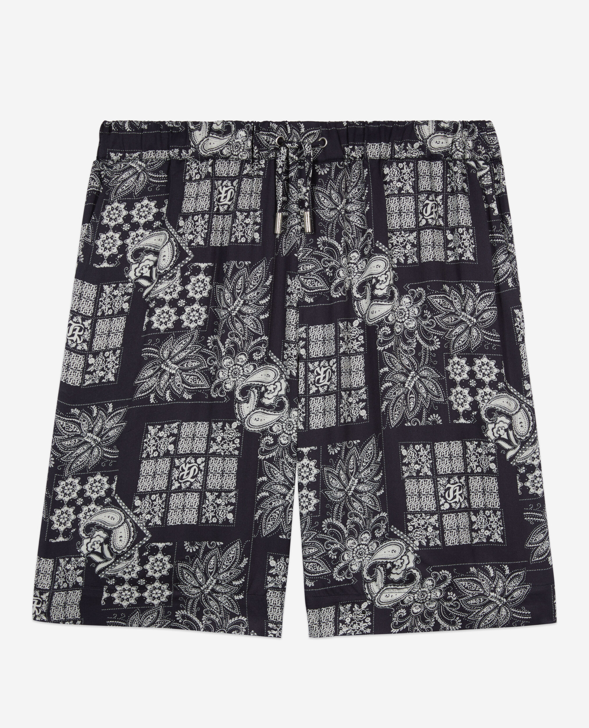 Short imprimé bleu ciel, NAVY / WHITE, hi-res image number null