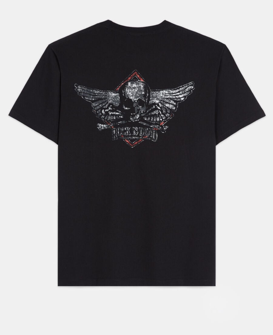 The Kooples MEN BLACK WASHED gray t-shirt