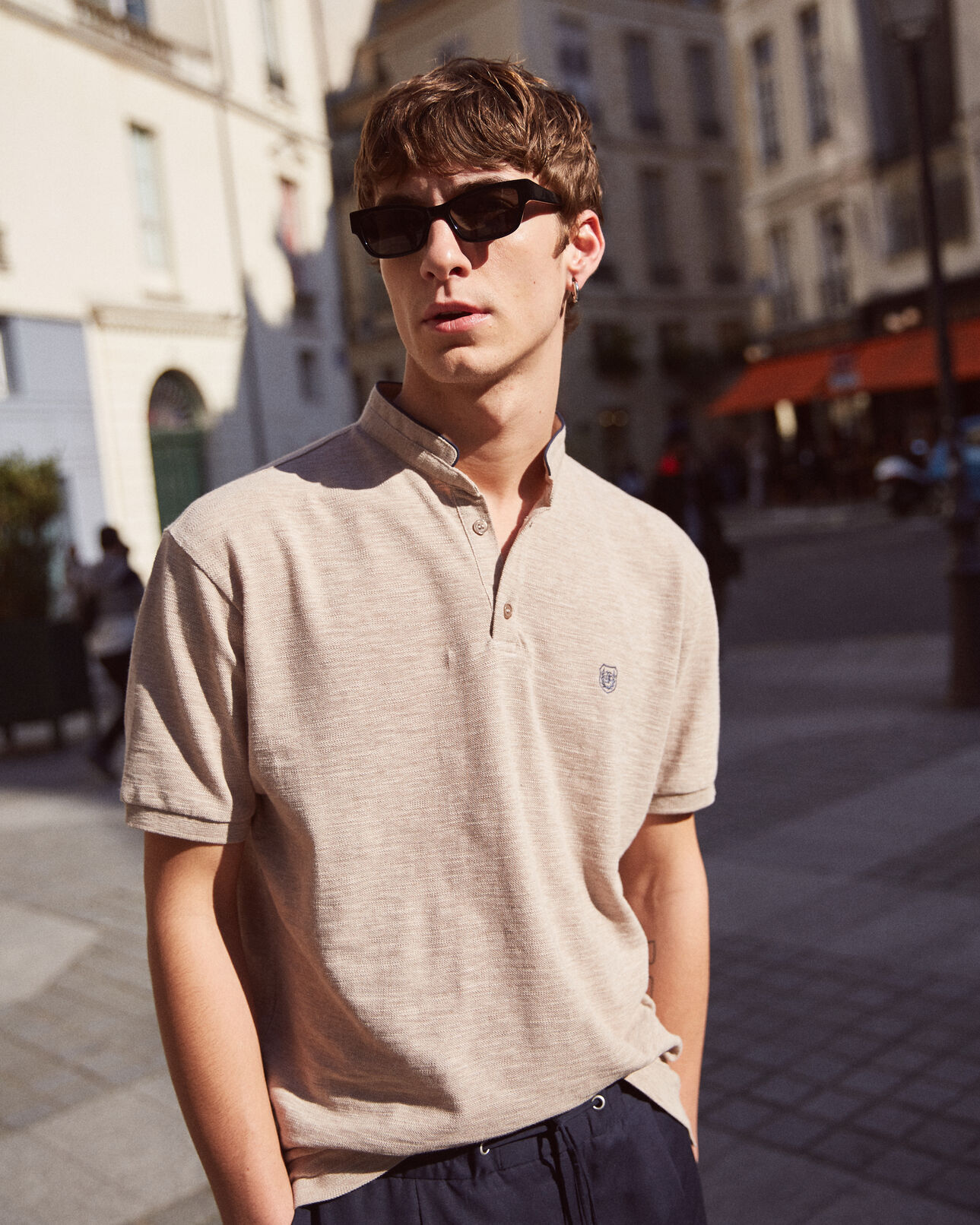 The Kooples MEN SABLE CHIN / OCEANDIAMOND null
