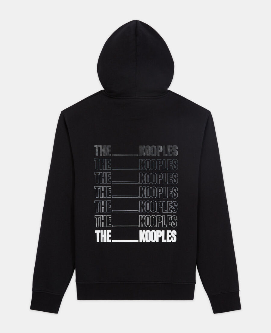 schwarzes sweatshirt mit the kooples logo