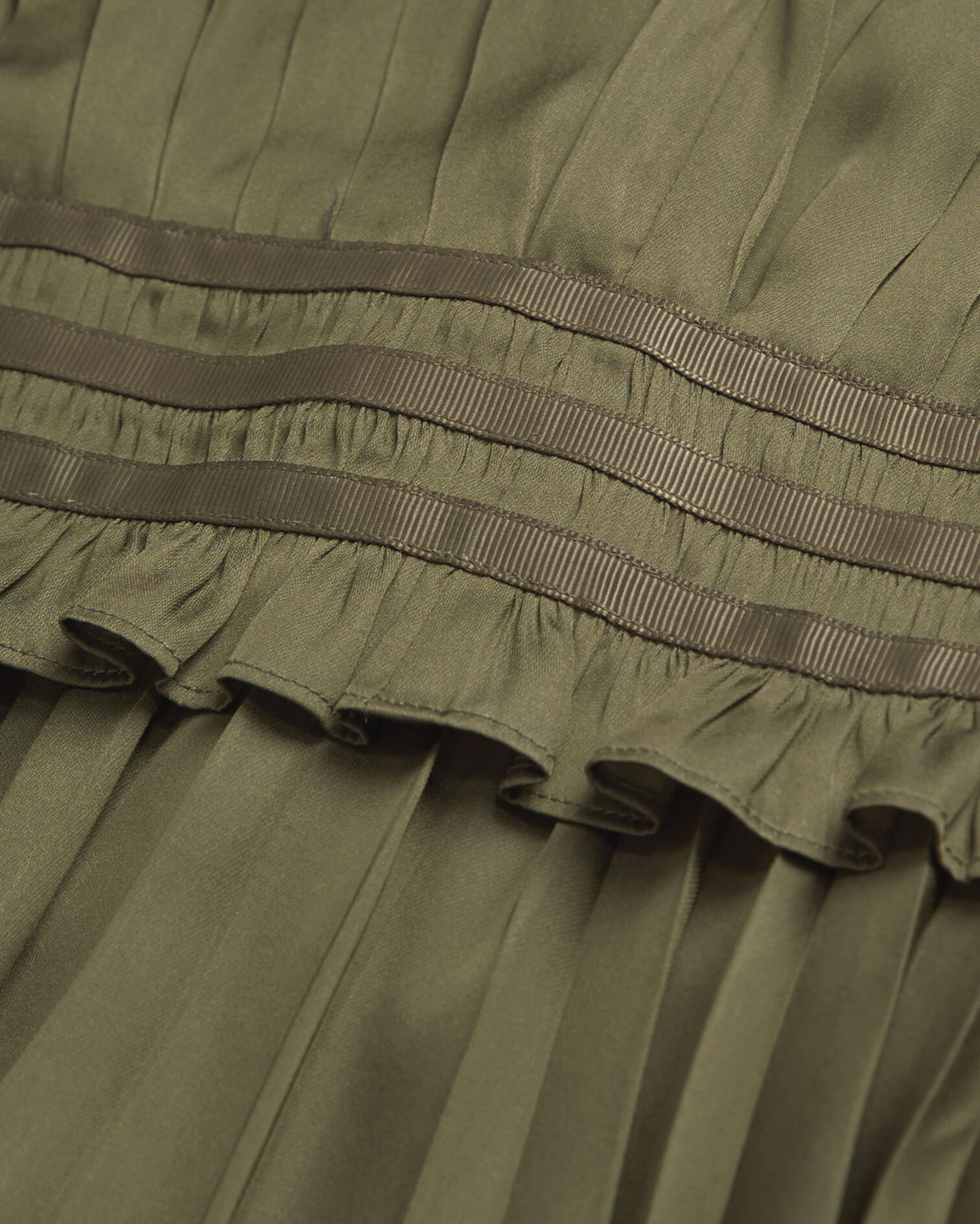 Short khaki dress, OLIVE NIGHT, hi-res image number null