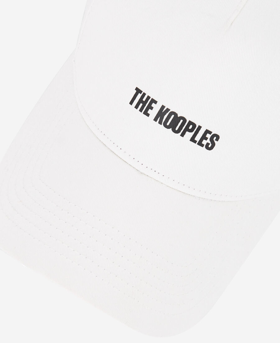 gorra logotipo the kooples blanca