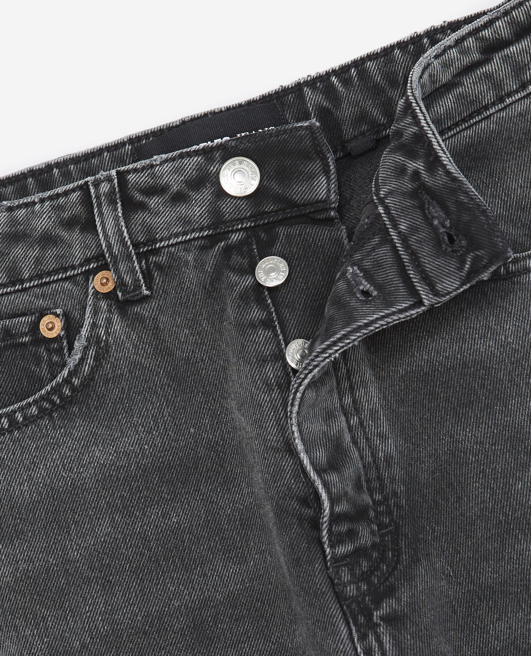 Black jeans top with side pockets