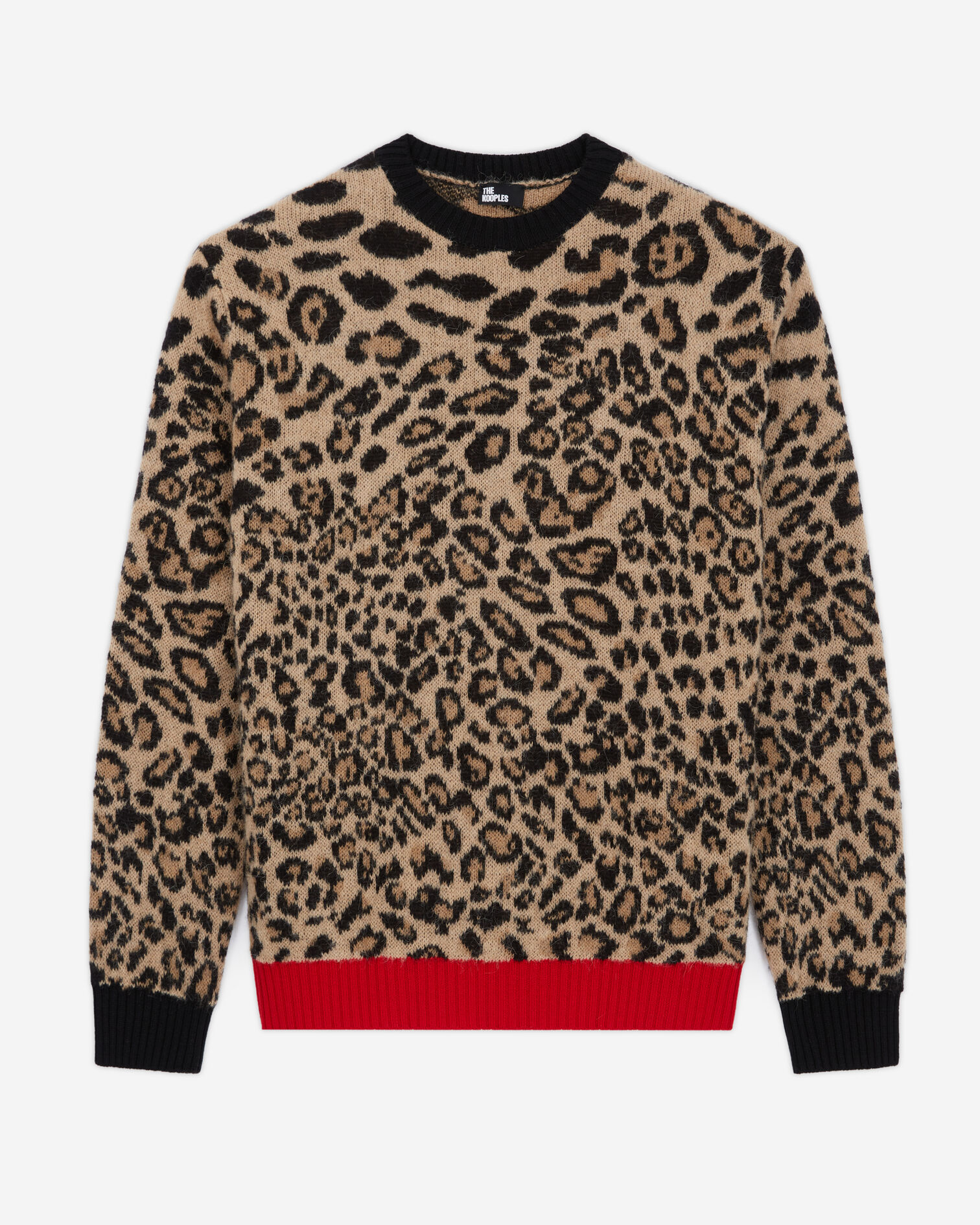 Leopard print sweater, LEOPARD, hi-res image number null