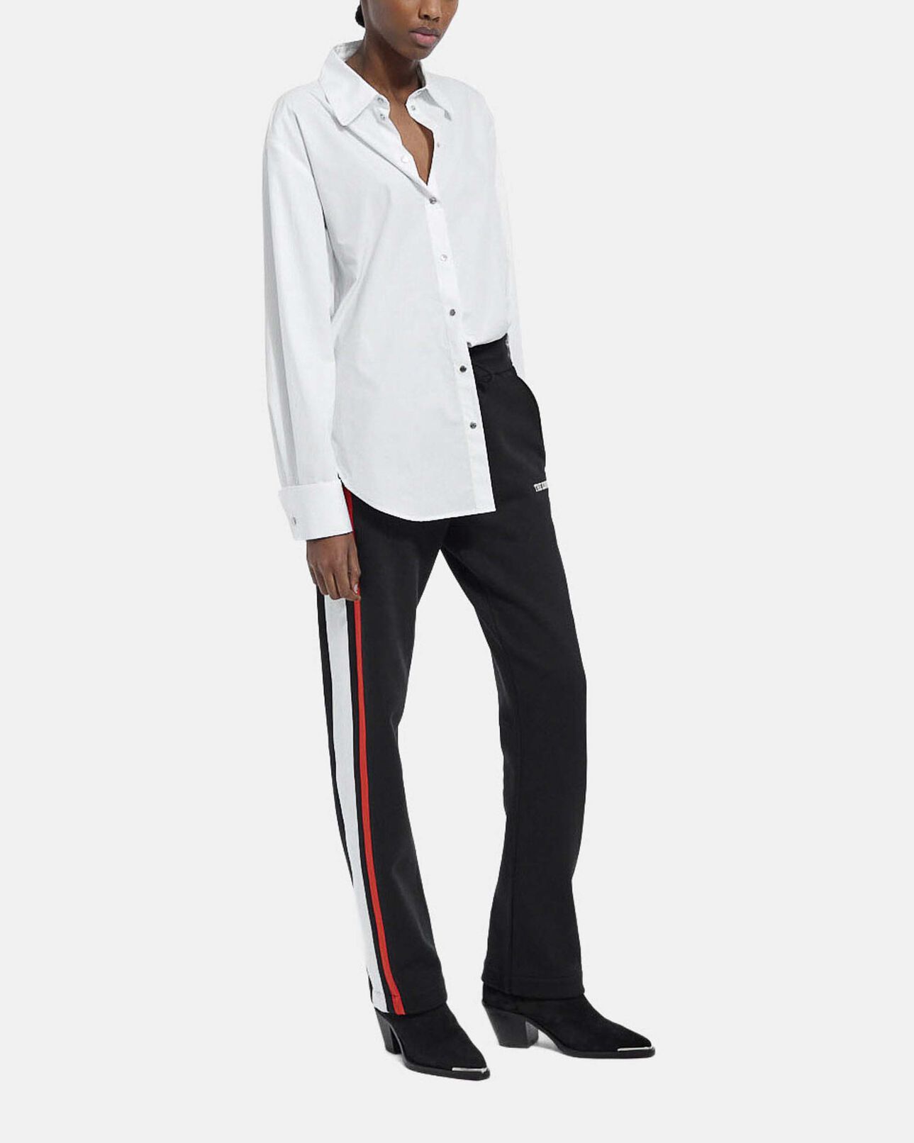 The Kooples FEMME BLACK jogging droit