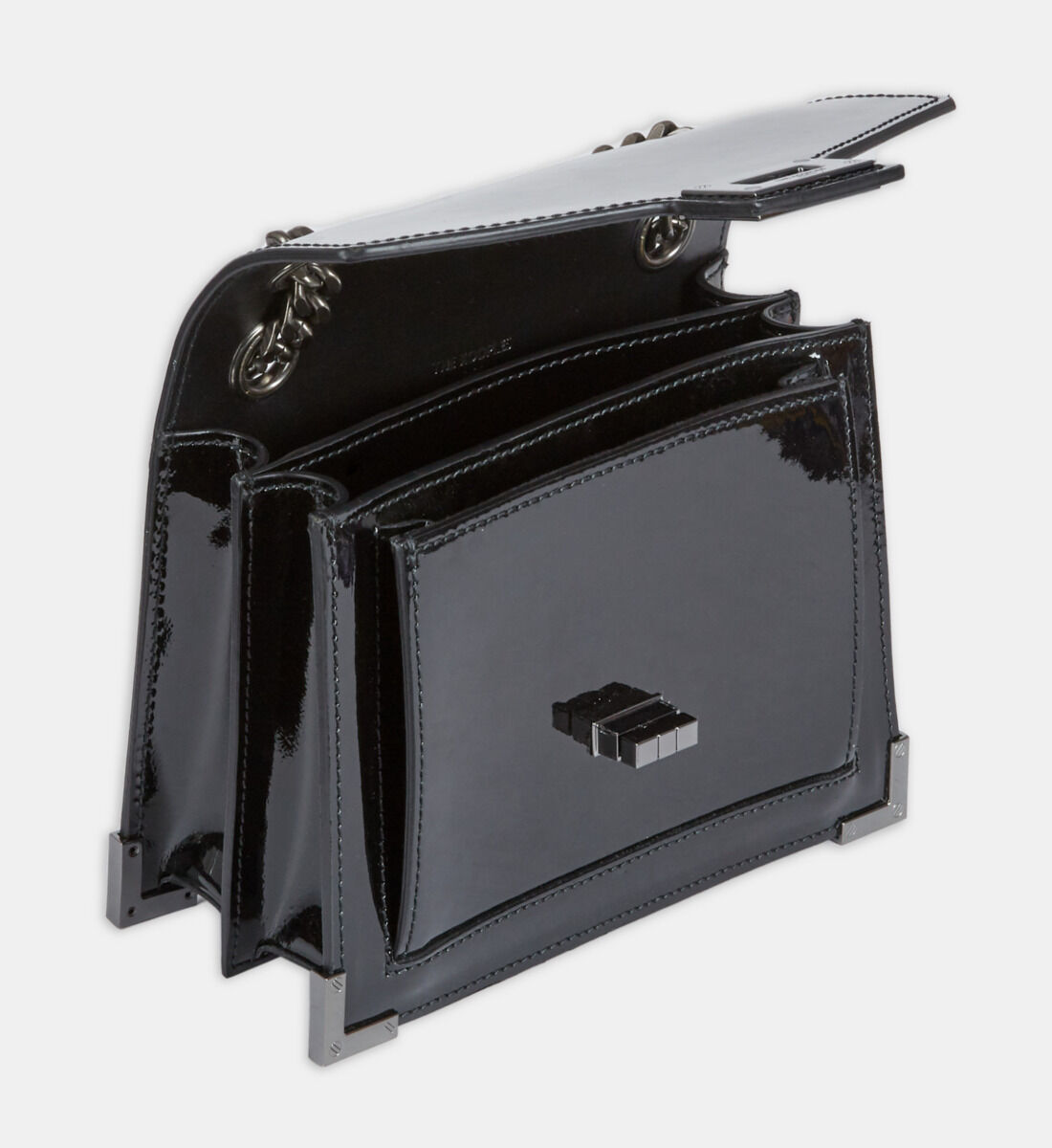 Black vinyl bag outlet