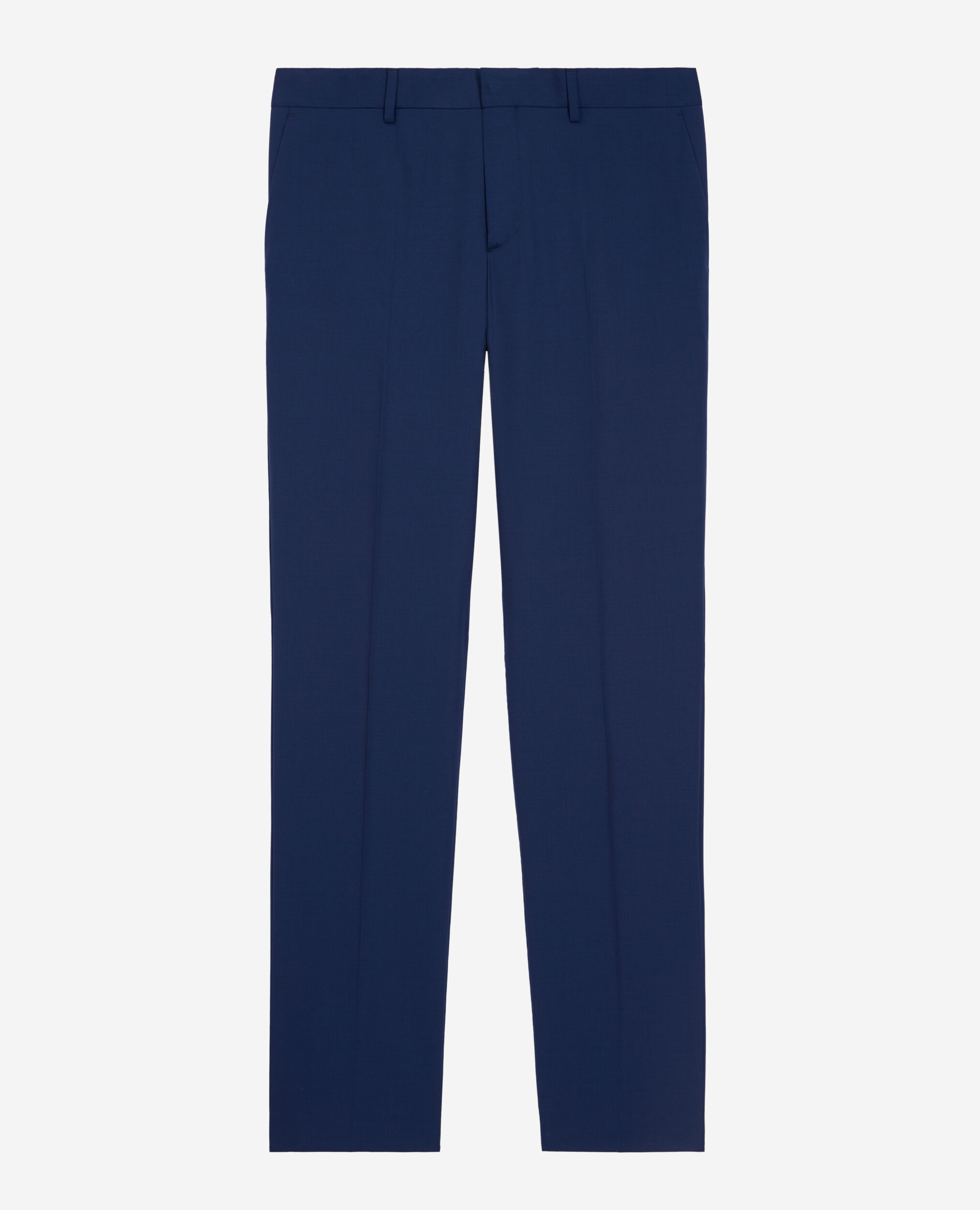 Pantalon de costume bleu marine, NAVY, hi-res image number null