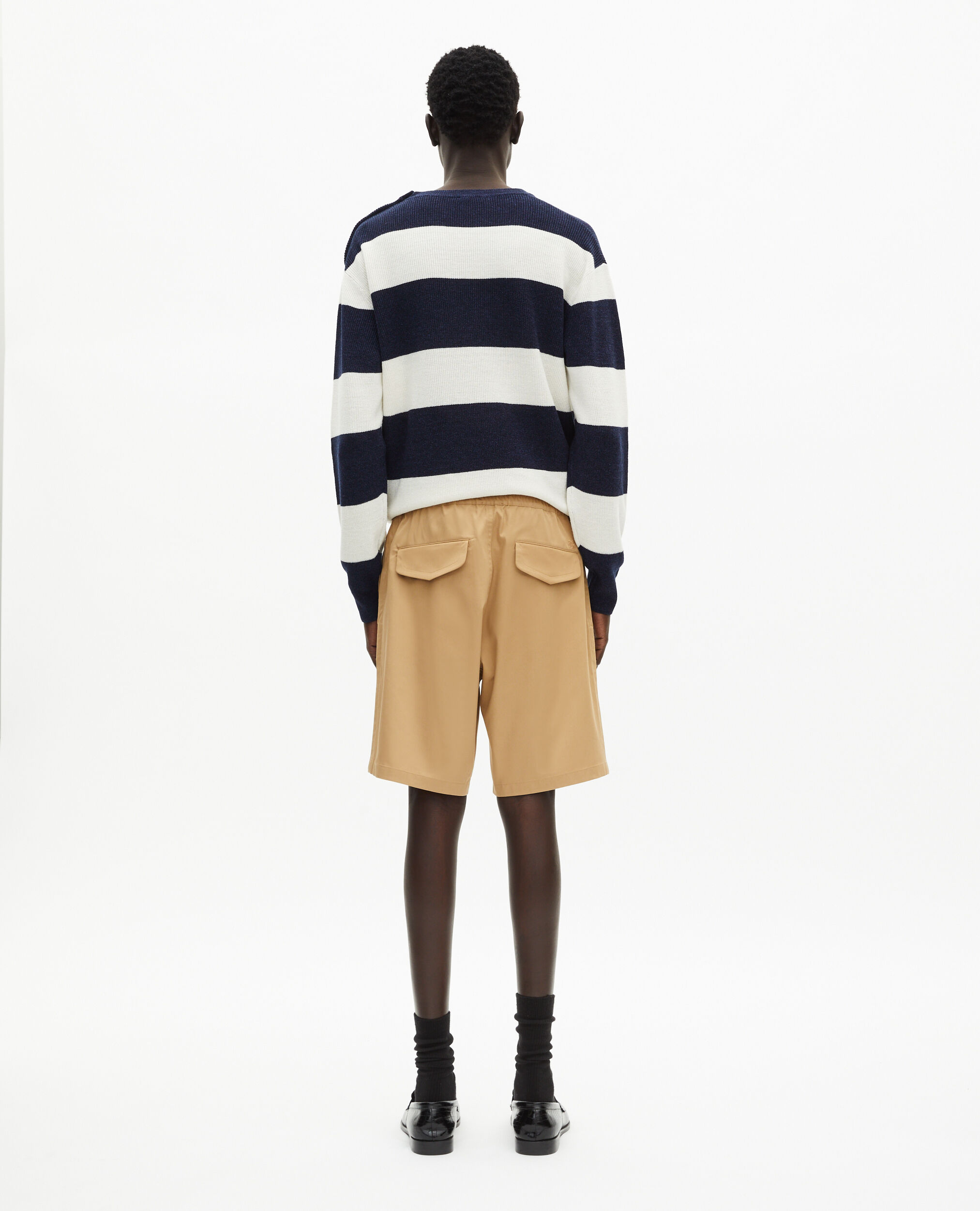 Beige shorts, BEIGE, hi-res image number null