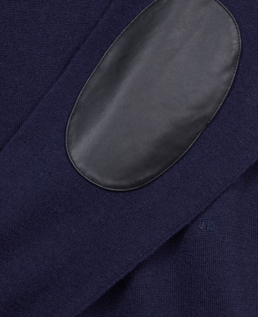 The Kooples MEN NAVY navy blue wool sweater