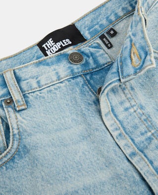 The Kooples HERREN BLUE/GREEN blaue jeans mit geradem bein