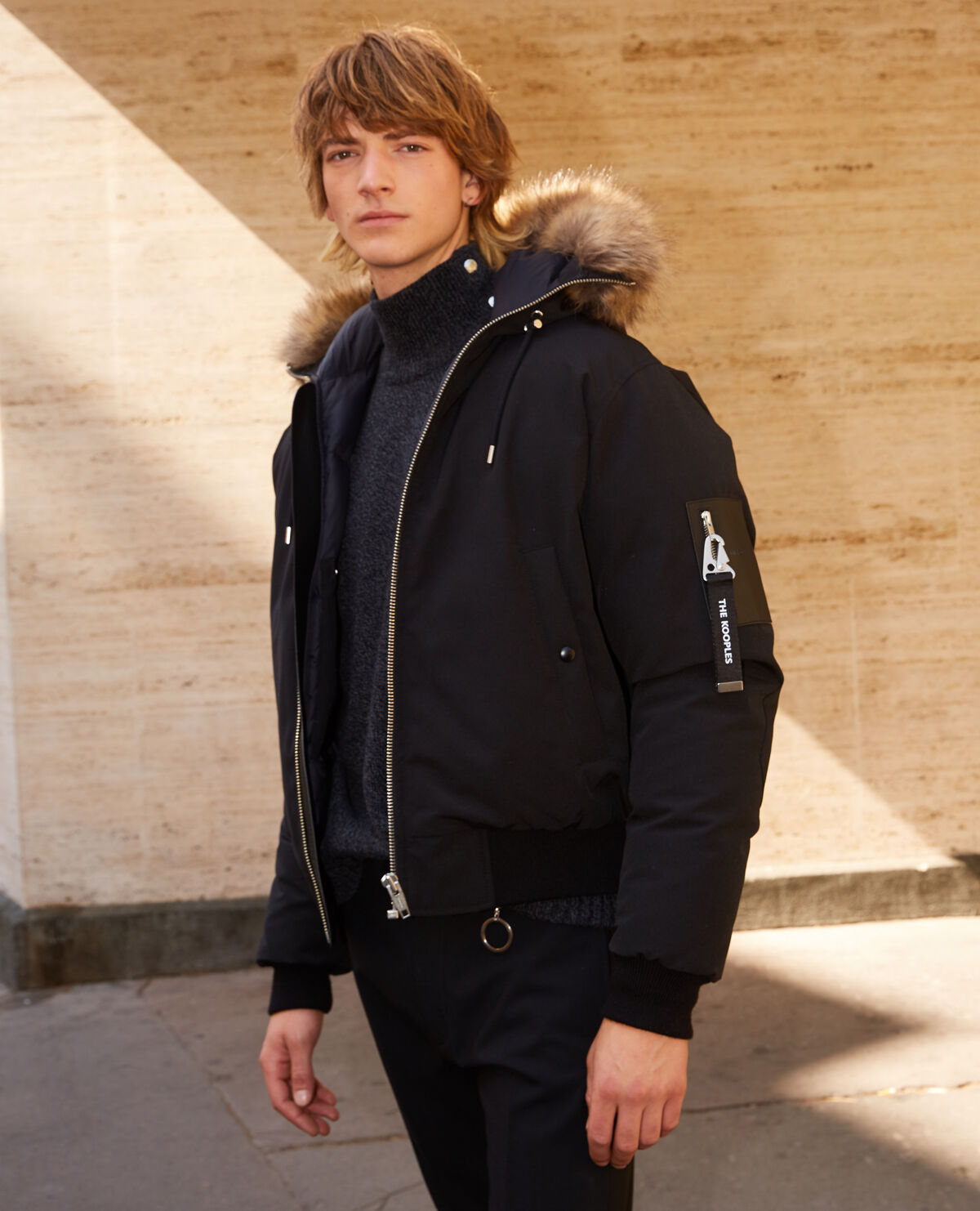 Doudoune nylon shop homme