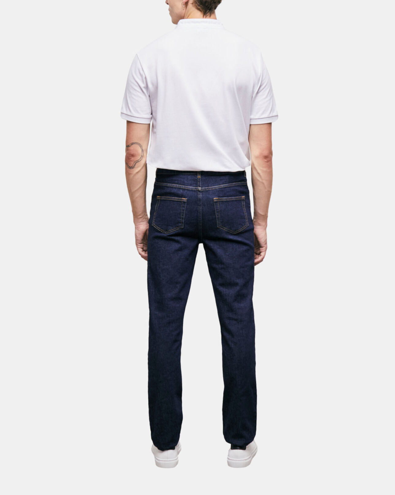 The Kooples HOMME BLUE BRUT jean slim bleu