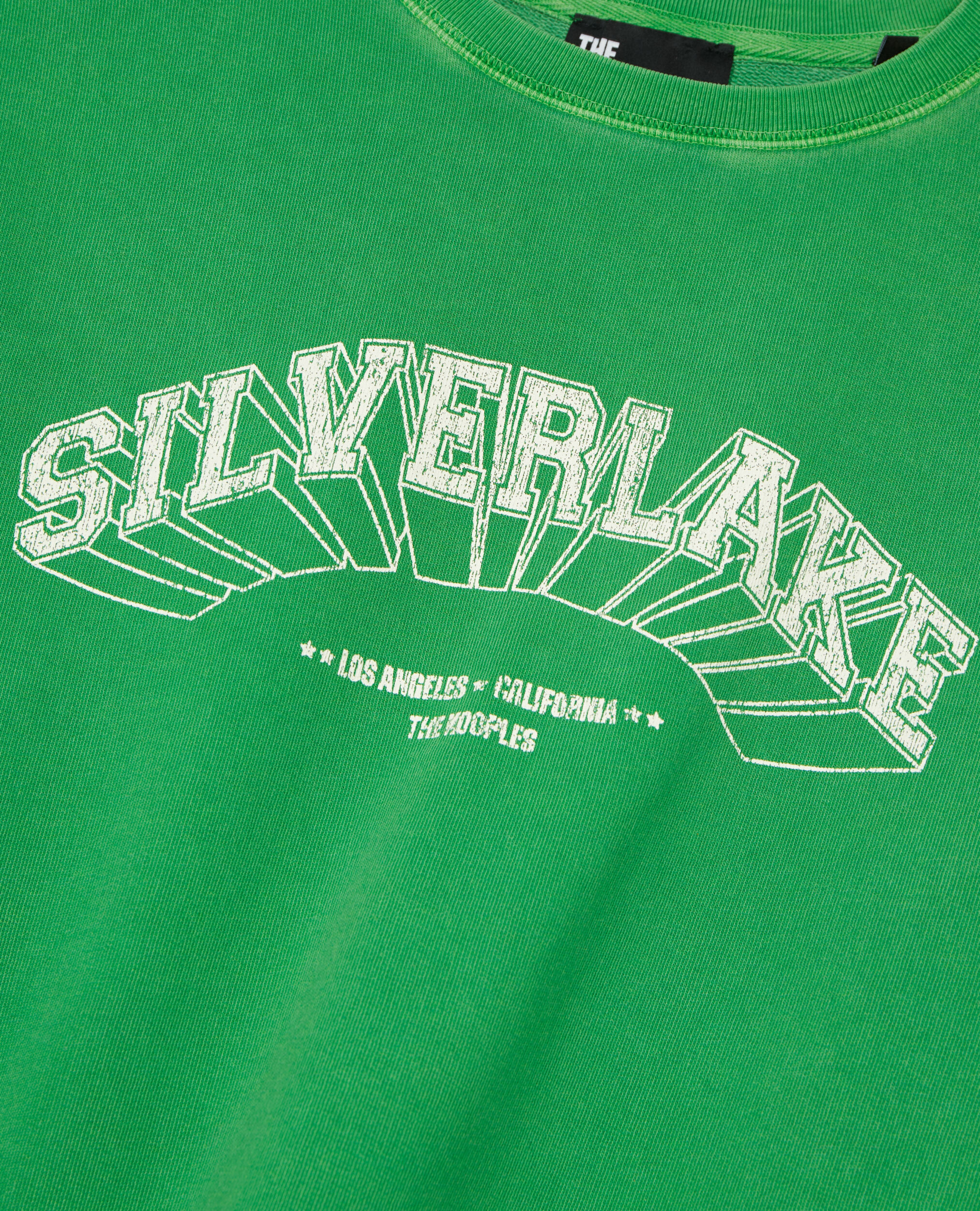 Sudadera verde serigrafía Silverlake, GREEN, hi-res image number null
