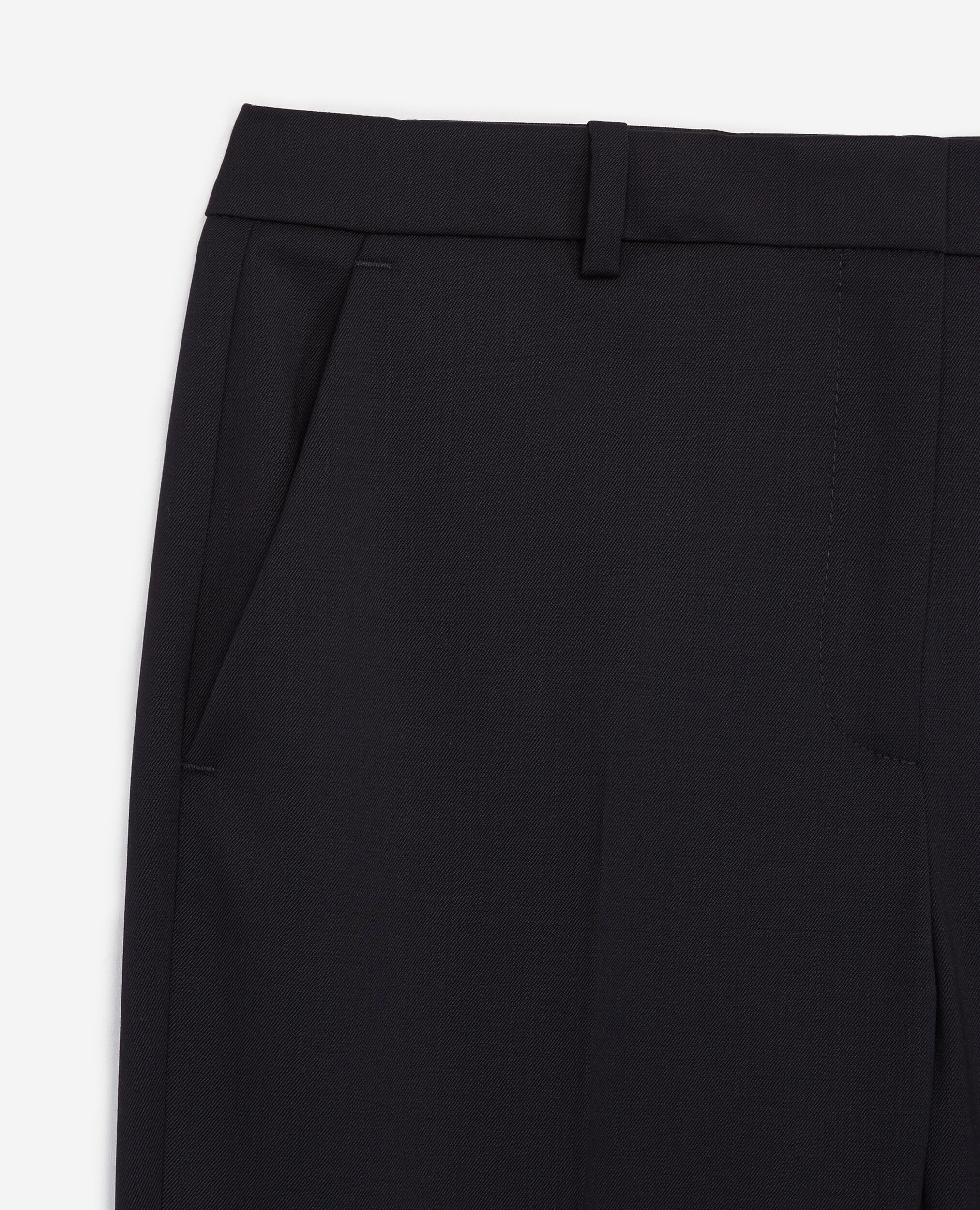 Pantalón de traje azul marino de lana, DARK NAVY, hi-res image number null