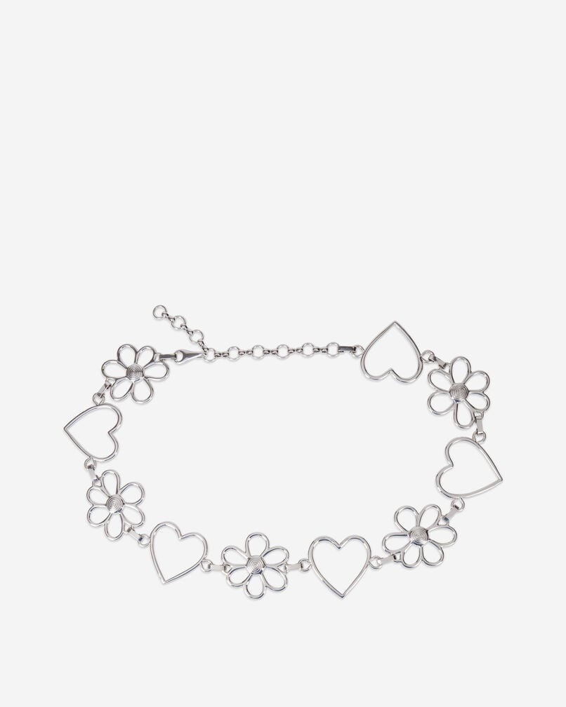 The Kooples FEMME SILVER ceinture chaîne argentée