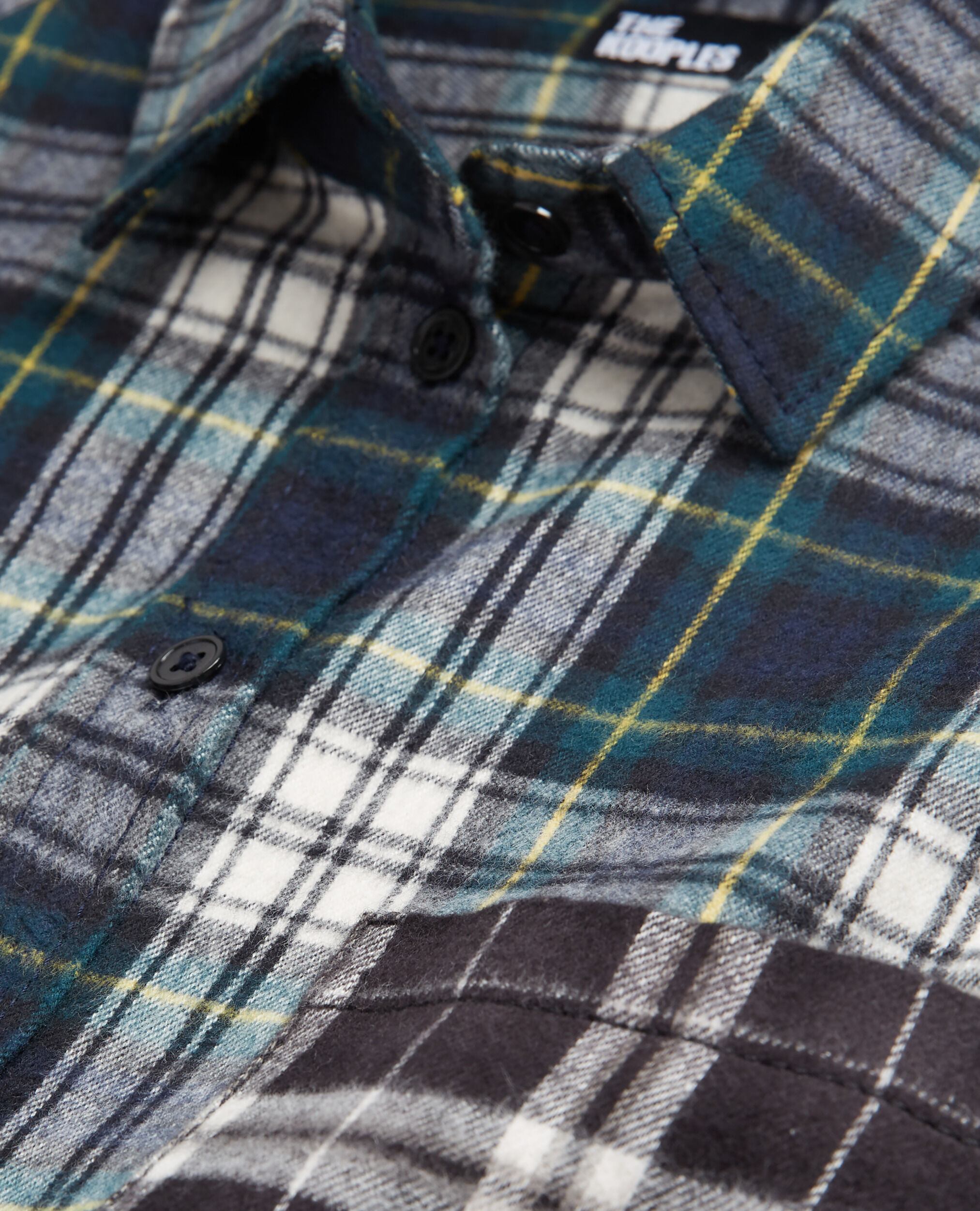 Overshirt with check motif, BOTTLE GREEN, hi-res image number null