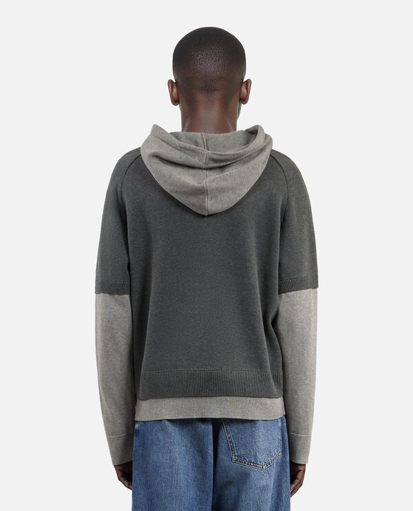 Pull en coton gris| The Kooples