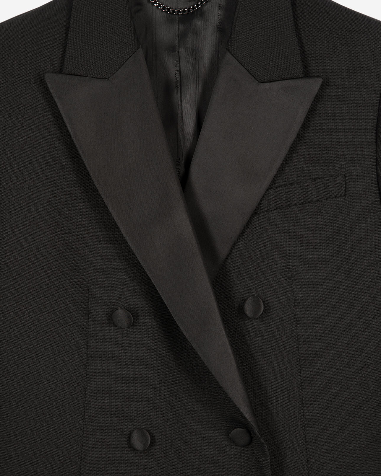 The Kooples FEMME BLACK veste de smoking noire