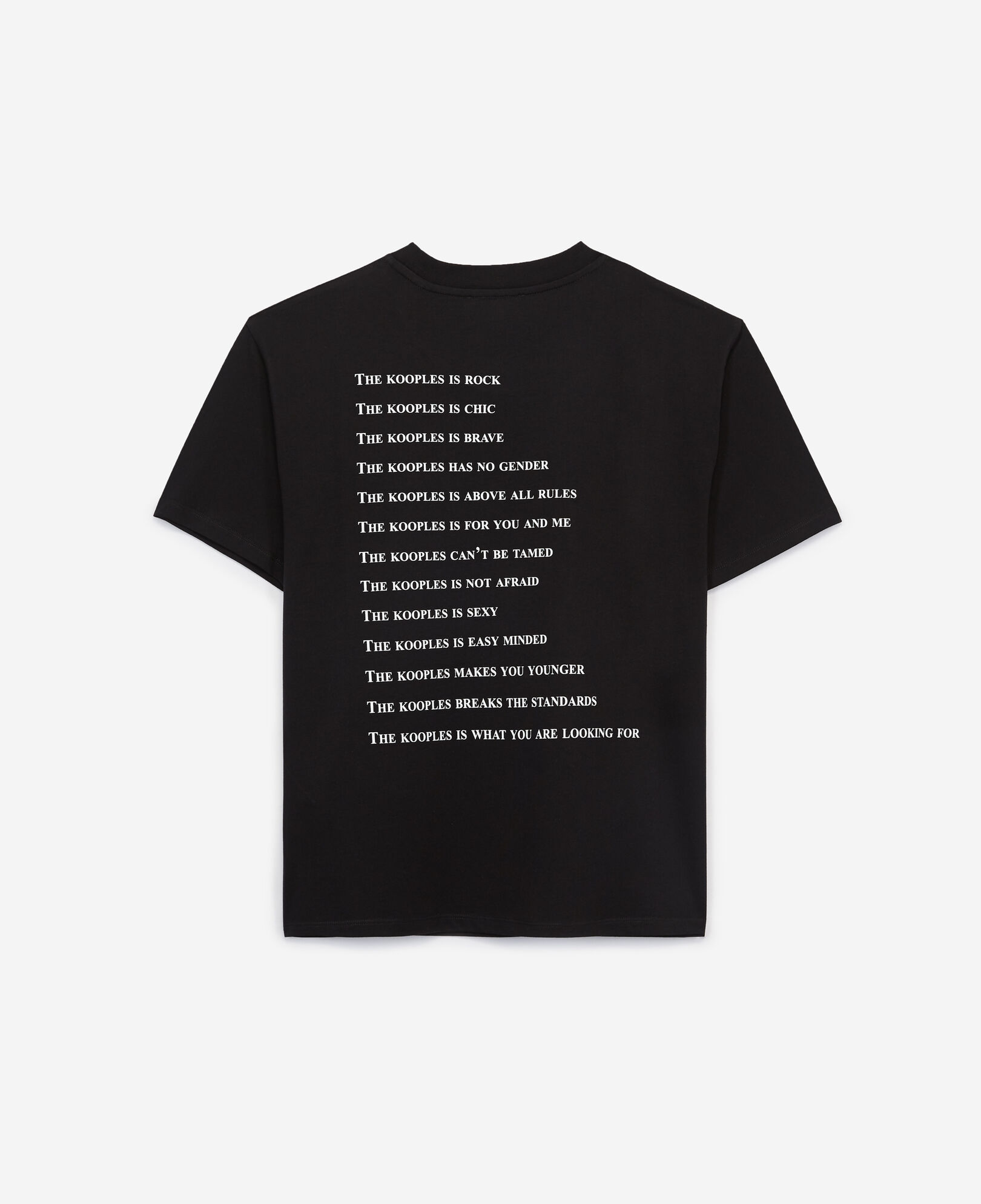 The Kooples MUJER BLACK camiseta mujer what is negra
