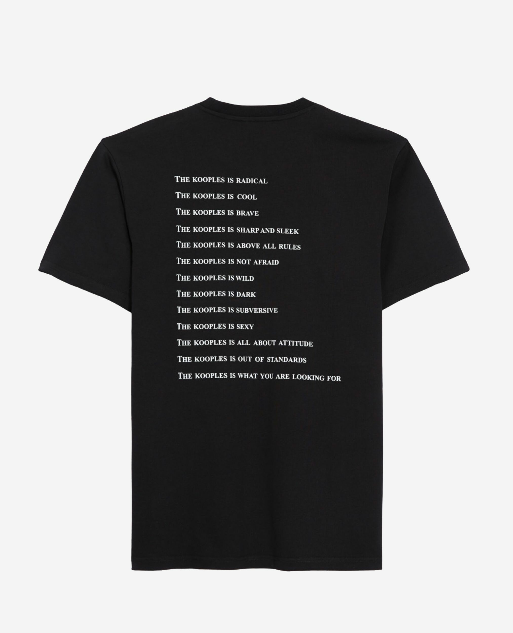 Camiseta hombre What is negra, BLACK, hi-res image number null