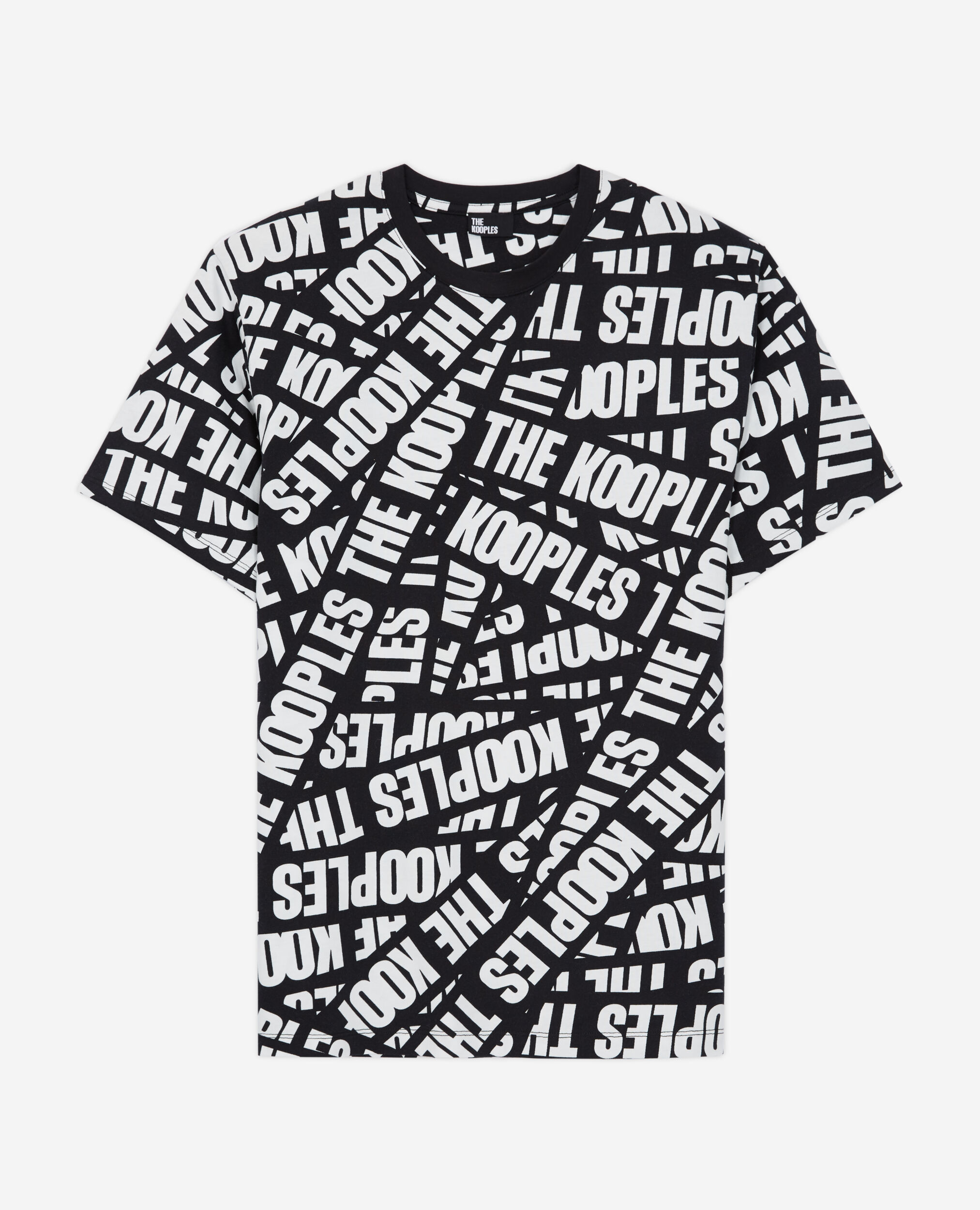 T-shirt Homme Tape logo, BLACK / WHITE, hi-res image number null