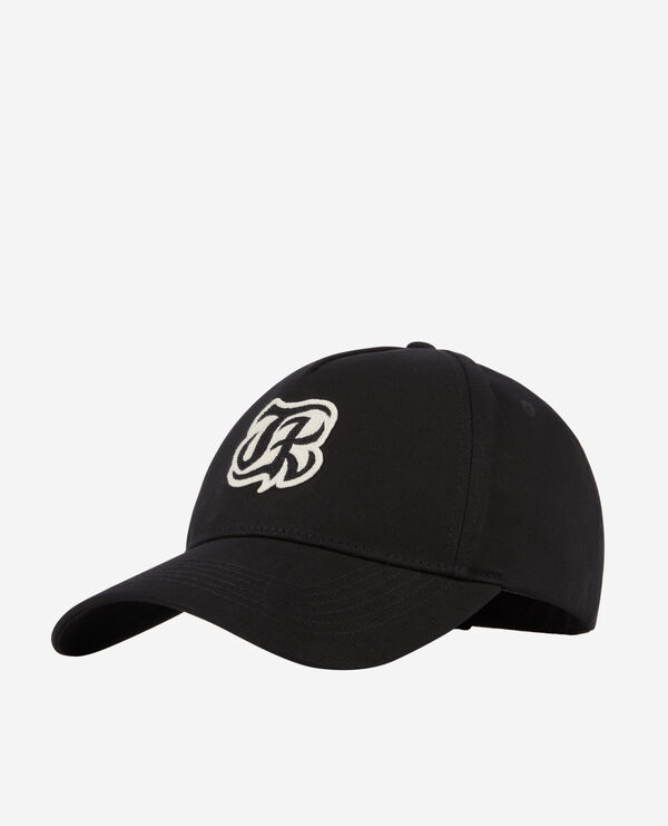 black cap with tk patch