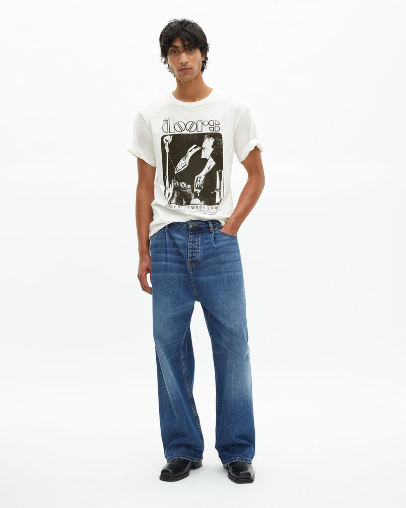 The Kooples MIXTE ECRU t-shirt the doors x the kooples écru
