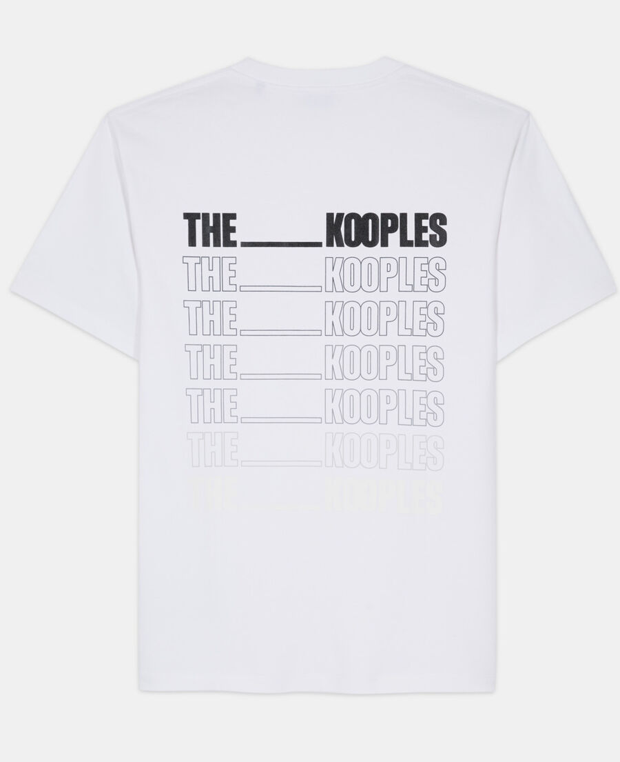 the kooples white logo t-shirt