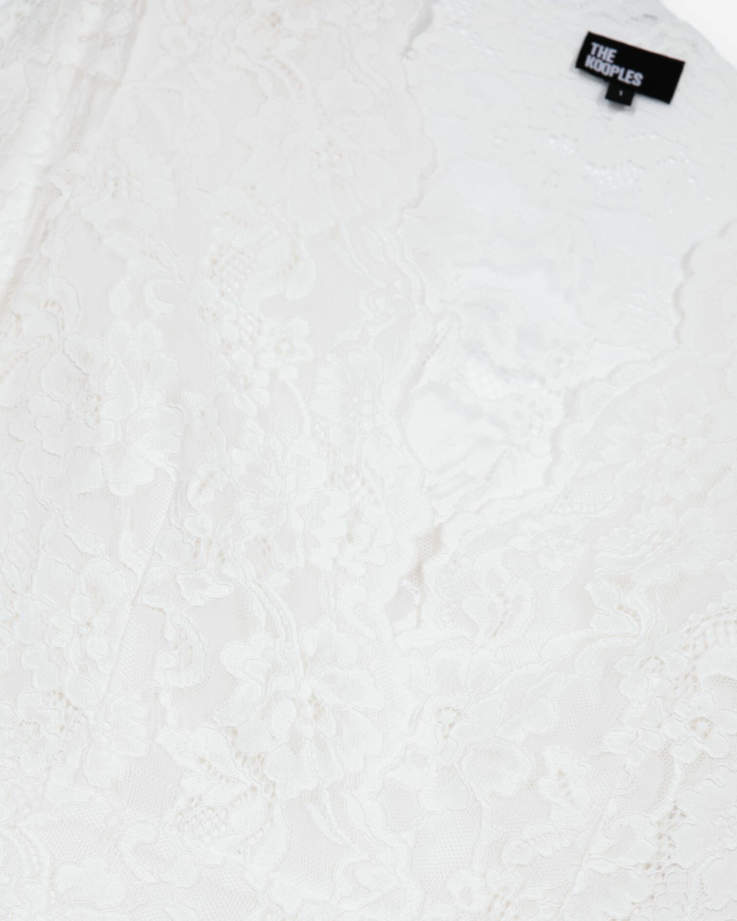 Top en dentelle blanc, ECRU, hi-res image number null