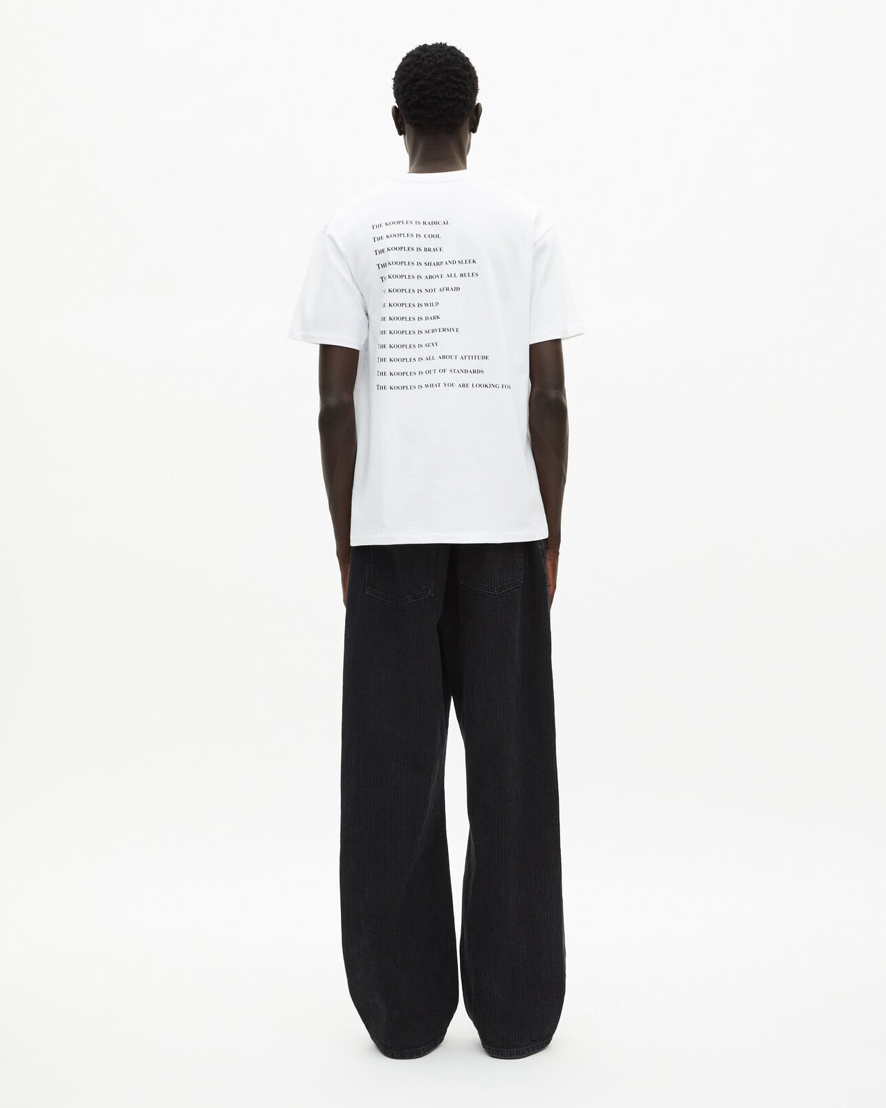The Kooples HOMBRE WHITE camiseta what is blanca