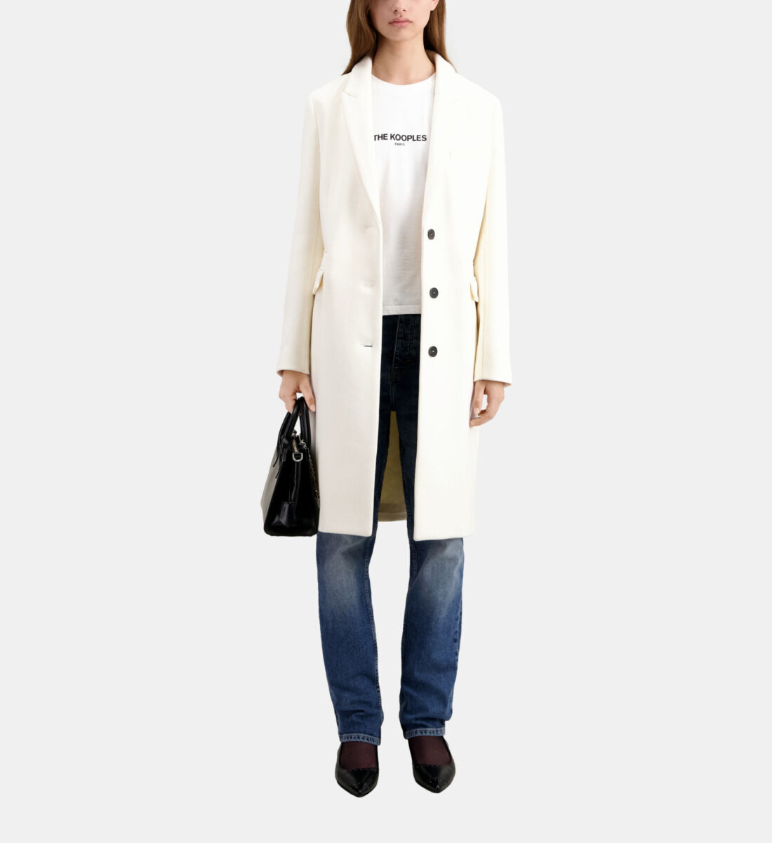 Manteau long the kooples best sale
