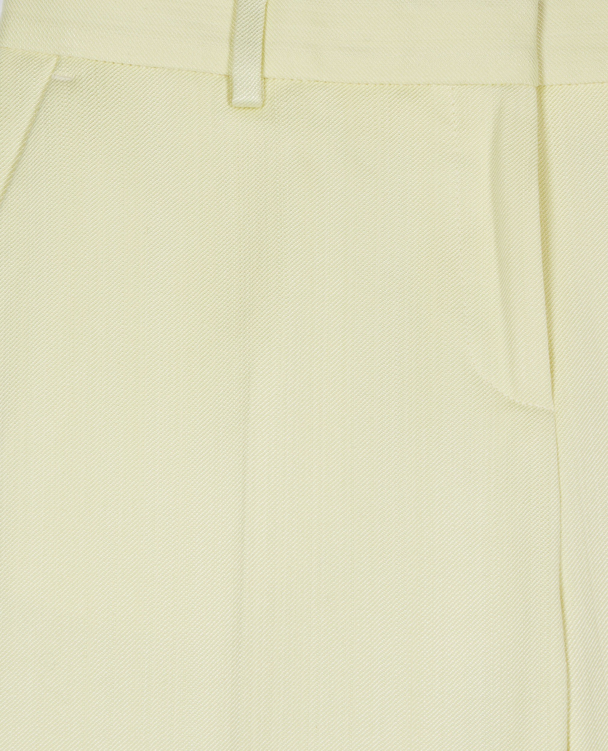 Pantalon tailleur jaune clair, BRIGHT YELLOW, hi-res image number null