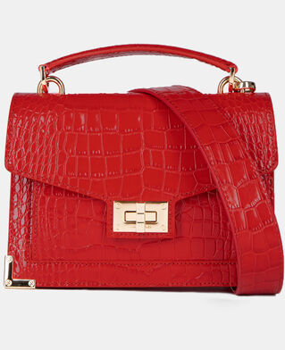 The Kooples F RED small emily bag in red leather